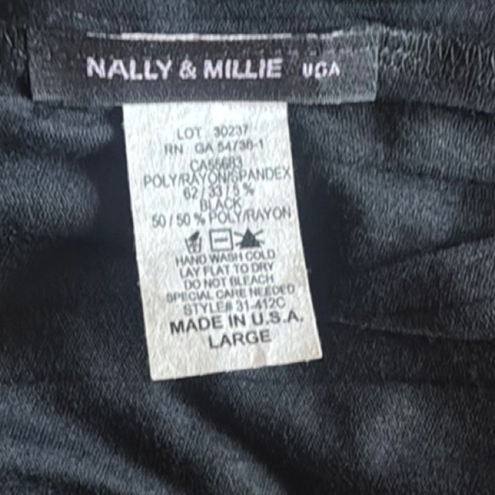 Nally & Millie Pattern Maxi A-Line Skirt - Picture 7 of 7